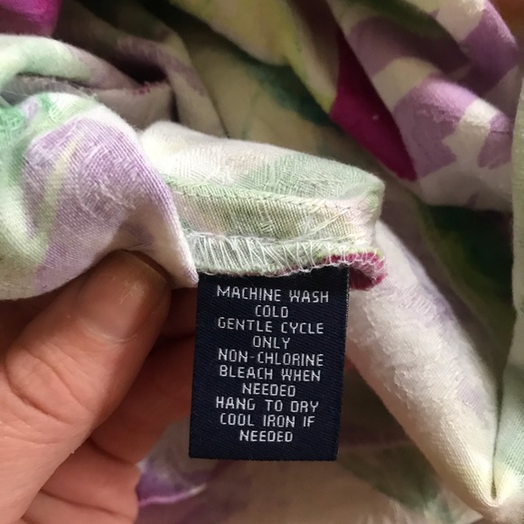 Chaps Floral Spring Dress. 2 (EUC) - Picture 8 of 10